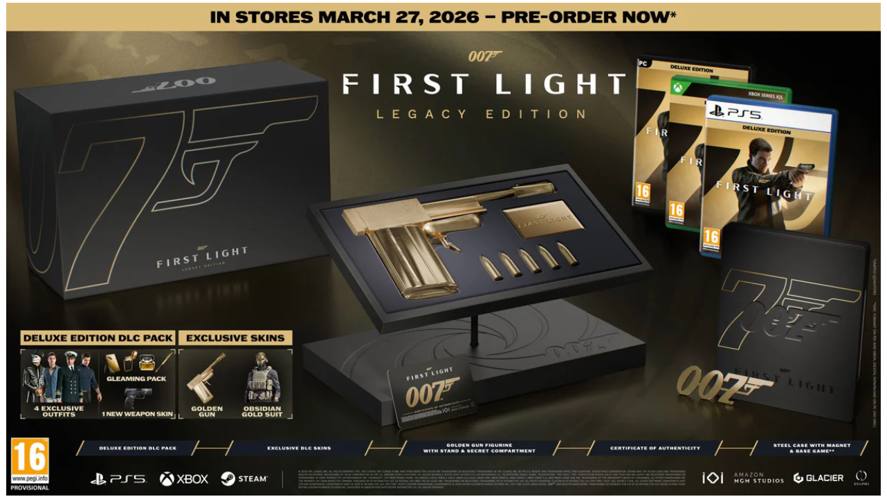 007 First Light Legacy Edition (PS5)