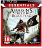 Assassin's Creed IV Black Flag game cover for PS3 with Ubisoft logo.