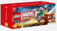 Box of LEGO Marvel Super Heroes game for Nintendo Switch with characters on the cover.