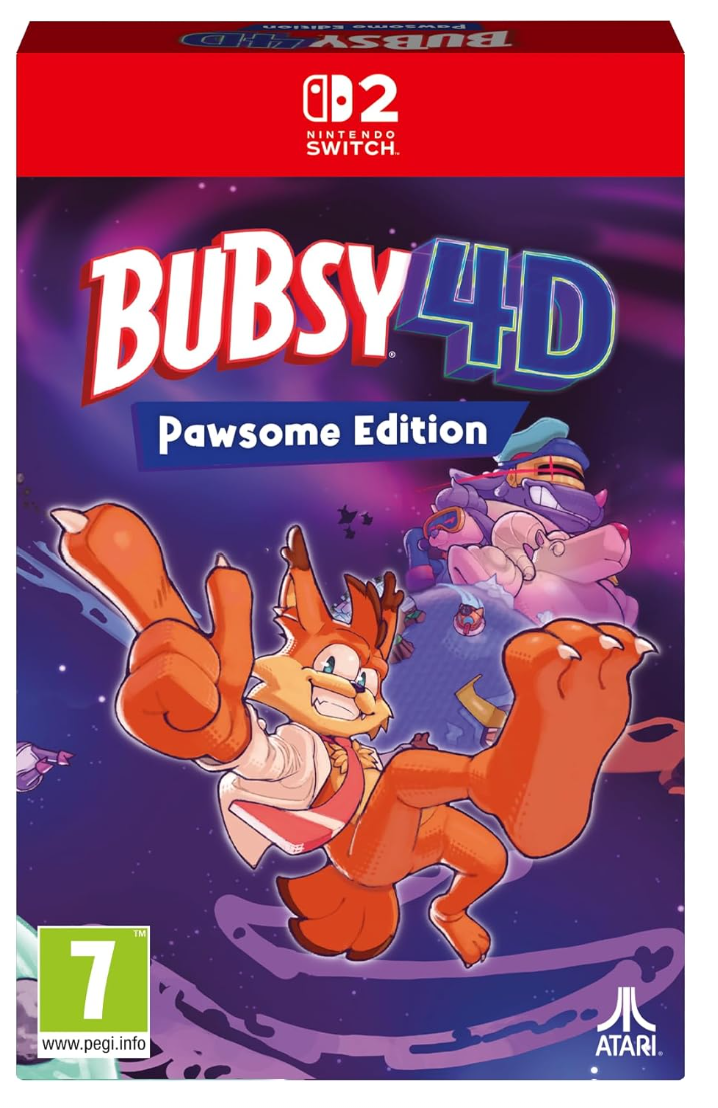 Bubsy 4D - Pawsome Edition (Switch 2)