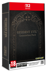 Resident Evil Generation Pack for Nintendo Switch with black and red design