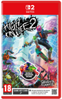 Nintendo Switch game case for High Life 2, featuring colorful skateboarding artwork, a red Nintendo Switch banner at the top, and a Squanch Games logo at the bottom right.