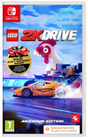 LEGO 2K Drive game cover for Nintendo Switch with racing car and chicken character.