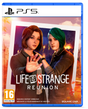 PlayStation 5 game case for 'Life is Strange: Reunion' featuring two characters against a cityscape background.