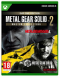 Metal Gear Solid Vol. 2 Master Collection game box for Xbox Series X with Konami branding.