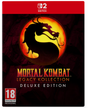 Mortal Kombat Legacy Collection Deluxe Edition packaging with dragon logo on red and black background