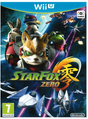 Game cover for 'Star Fox Zero' on Wii U with characters and space-themed design.