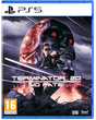 Game cover for 'Terminator 20: No Fate' on PS5 with robot and human figure design.