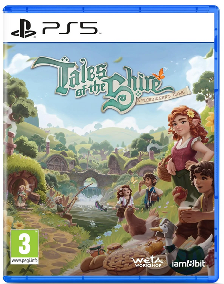 Game box for 'Tales of the Chire' on PS5 with a fantasy landscape and characters.
