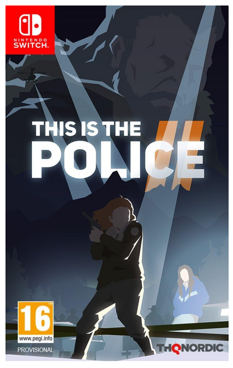 Game cover for 'This is the Police 2' on Nintendo Switch with silhouette graphics and text.