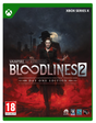 Game box for 'Vampire: The Masquerade - Bloodlines 2' on Xbox Series X with a dark and dramatic design.